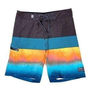 Beautiful Giant Mens Swim Board Shorts Sz 30